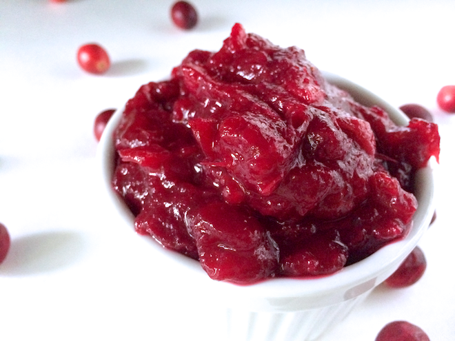 Refined Sugar-Free Cranberry Sauce