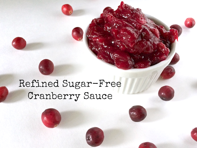 Refined Sugar-Free Cranberry Sauce | RachaelRoehmholdt.com