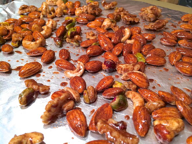 Pumpkin Pie Spiced Nuts | RachaelRoehmholdt.com