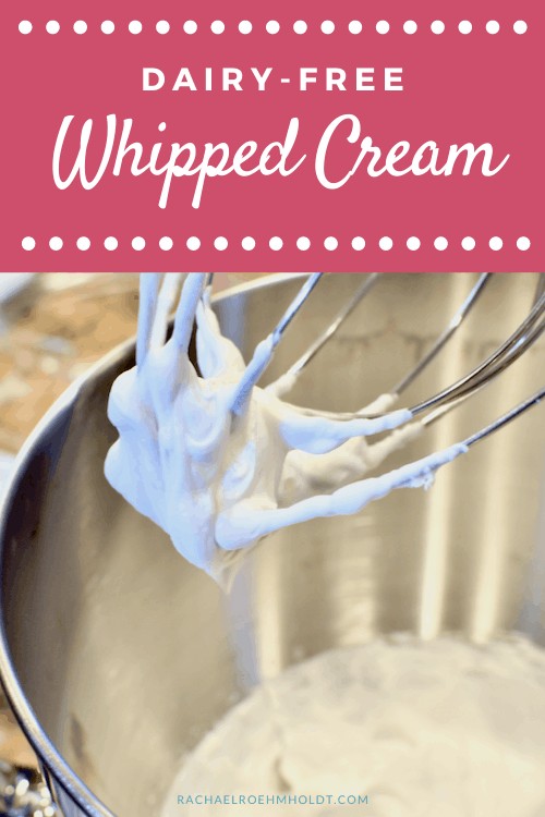 Dairy-free Whipped Cream