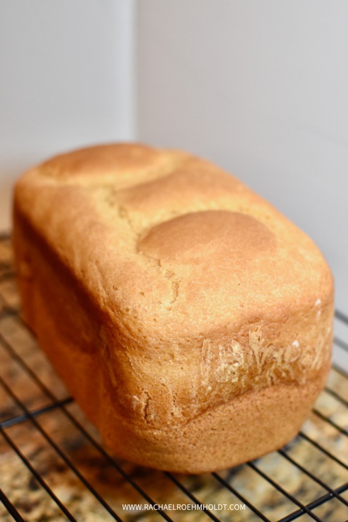 How to make gluten, dairy, and egg-free bread for a bread machine step-by-step. Transfer bread to a wire rack to cool
