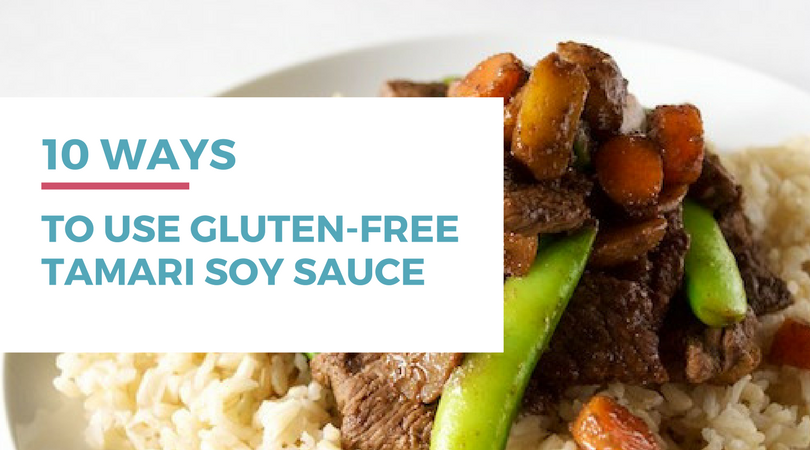 If you're new to being gluten-free, one ingredient that might be new to you is gluten-free tamari soy sauce. But if you aren't sure how to use it, check out these 10 simple ways to incorporate this ingredient into your meals. Click through for the whole post.