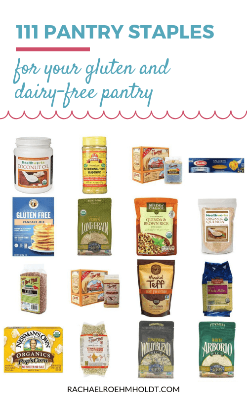 Making the switch to a gluten-free dairy-free life? Find out what to include in your gluten-free dairy-free pantry with this simple pantry checklist.