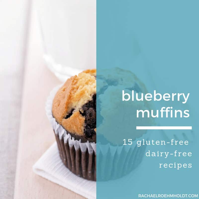 15 Gluten and Dairy-free Blueberry Muffin Recipes