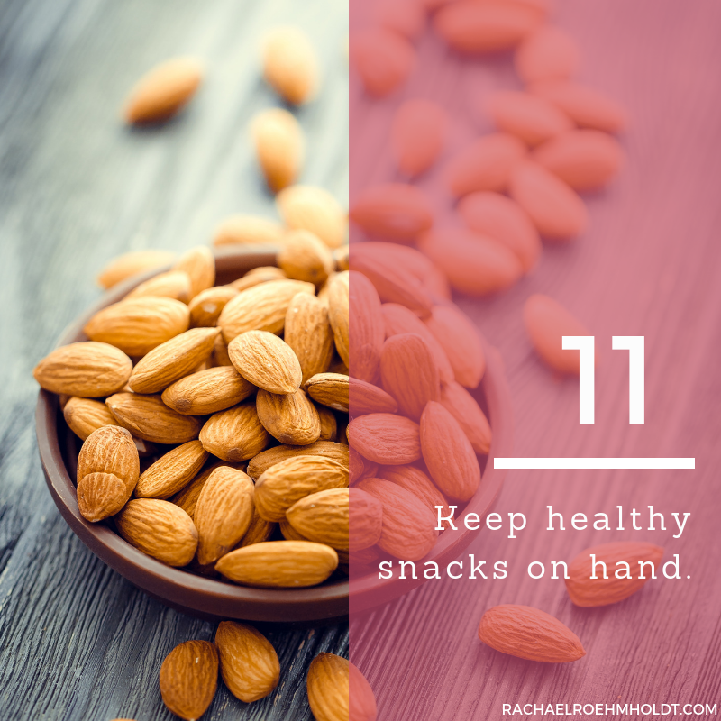 Gluten and Dairy-free Diet: 15 Tips to Stay Healthy // 11. Keep healthy snacks on hand