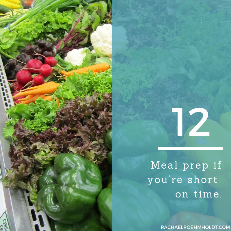Gluten and Dairy-free Diet: 15 Tips to Stay Healthy // 12. Meal prep if you're short on time