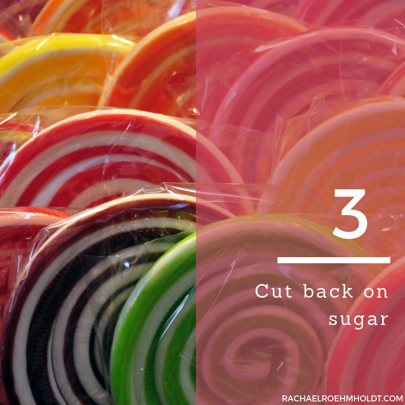 Gluten and Dairy-free Diet: 15 Tips to Stay Healthy // 3. Cut back on sugar