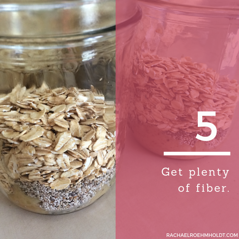 Gluten and Dairy-free Diet: 15 Tips to Stay Healthy // 5. Get plenty of fiber