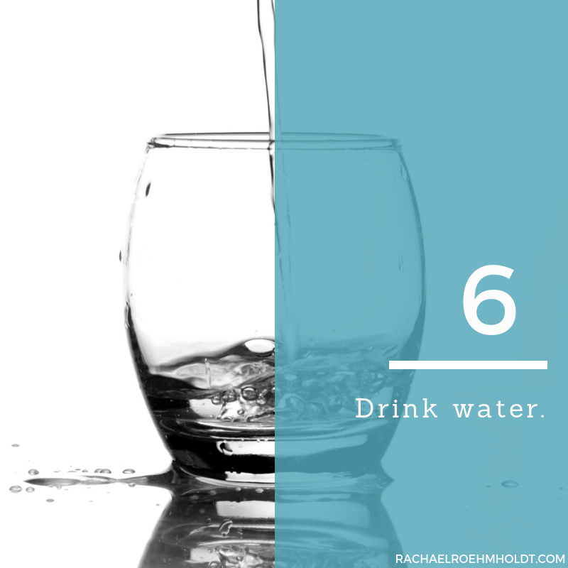 Gluten and Dairy-free Diet: 15 Tips to Stay Healthy // 6. Drink water