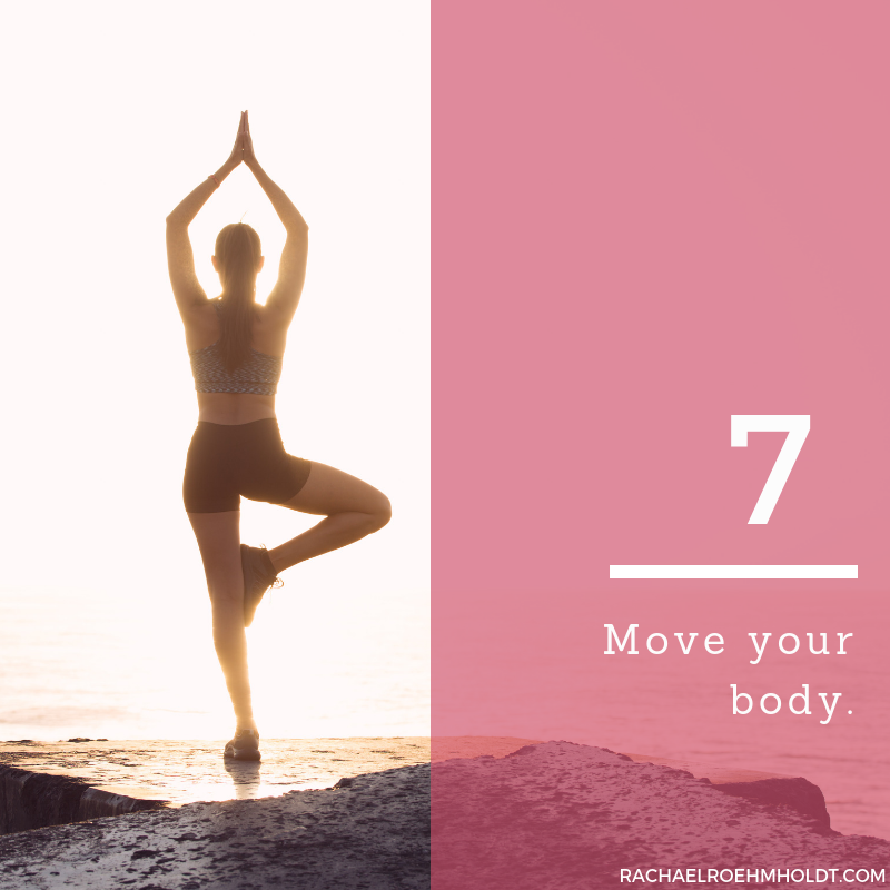 Gluten and Dairy-free Diet: 15 Tips to Stay Healthy // 7. Move your body.