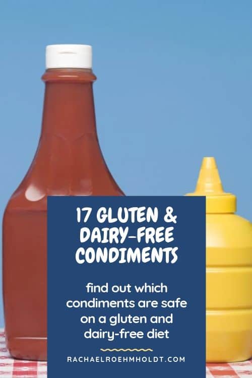 17 Gluten-free Dairy-free Condiments