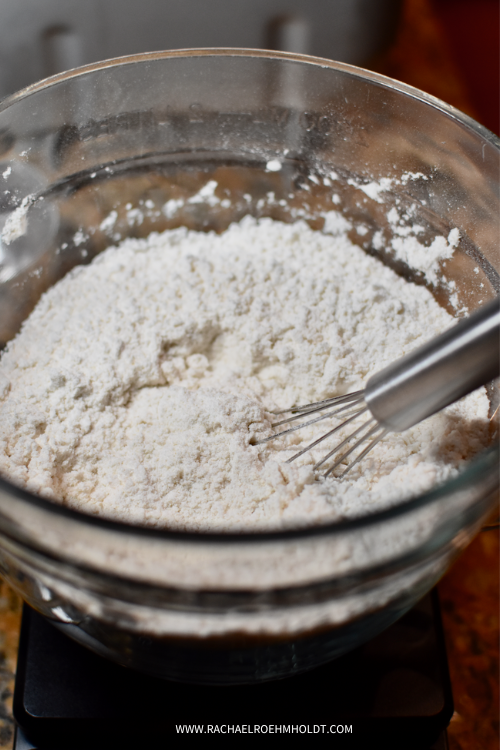 How to make gluten, dairy, and egg-free bread for a bread machine step-by-step. Step 2. Combine dry ingredients