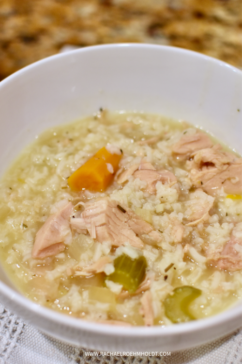 Gluten-free Chicken & Rice Soup