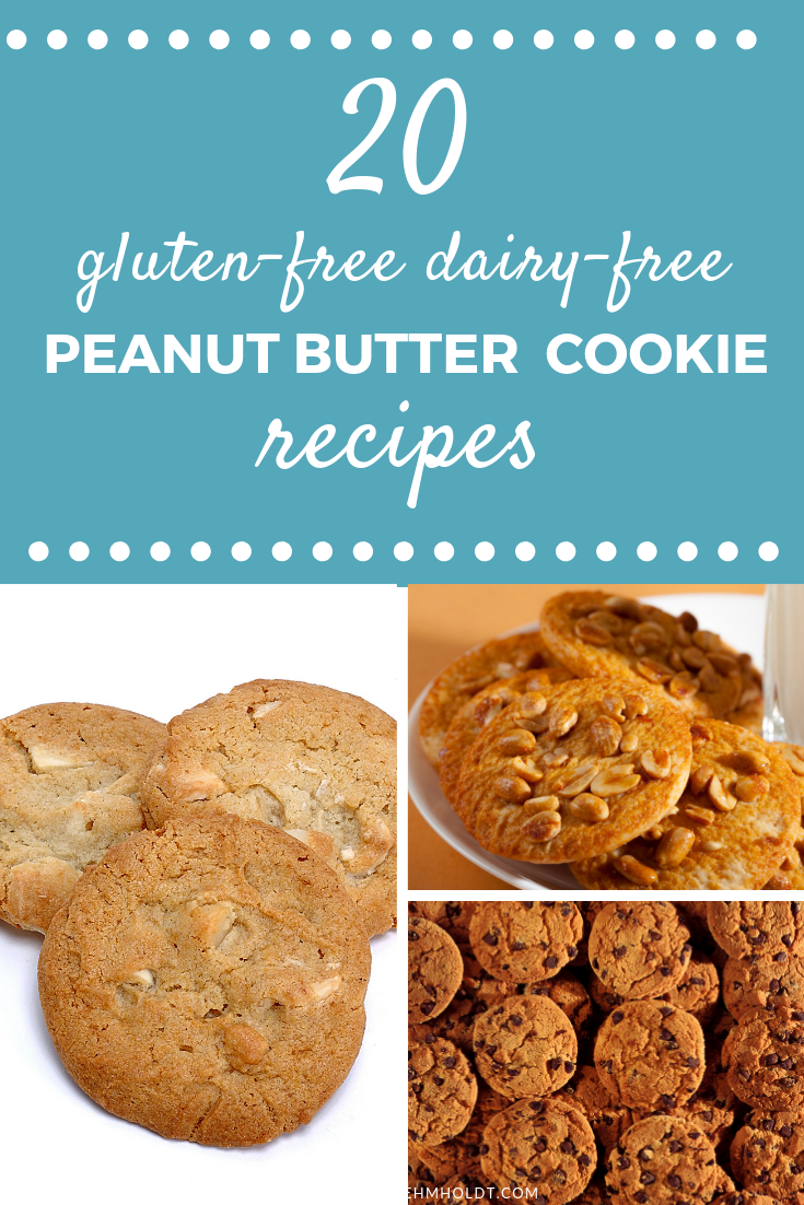 20 Gluten-free Dairy-free Peanut Butter Cookie Recipes