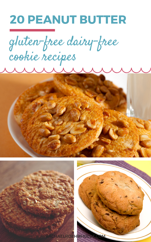 20 Gluten-free Dairy-free Peanut Butter Cookie Recipes