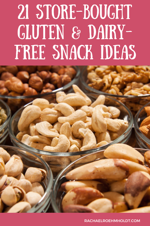 21 Store-bought Gluten & Dairy-free Snack Ideas