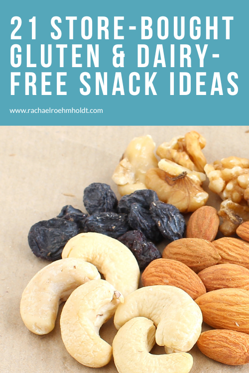 21 Store-bought Gluten & Dairy-free Snack Ideas