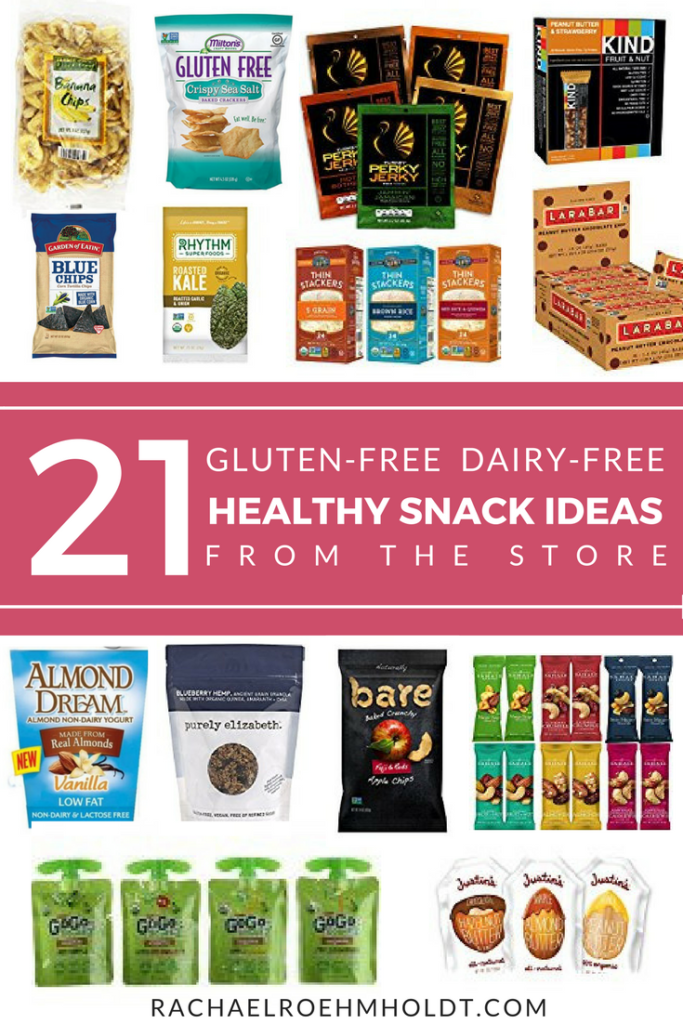 21 Gluten-free Dairy-free Healthy Easy Snack Ideas from the Store