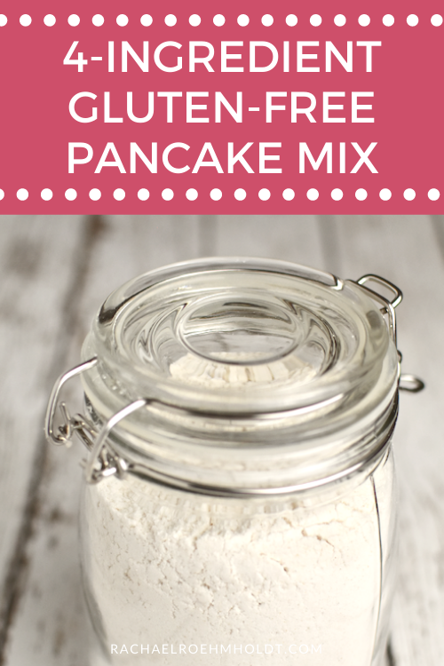 4 Ingredient Gluten-free Pancake Mix