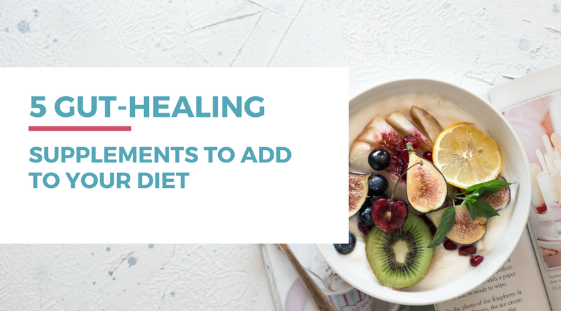 Do you have food intolerances to gluten or dairy? If so, be sure to check out these 5 gut-healing supplements to add to your diet and start healing a leaky gut.