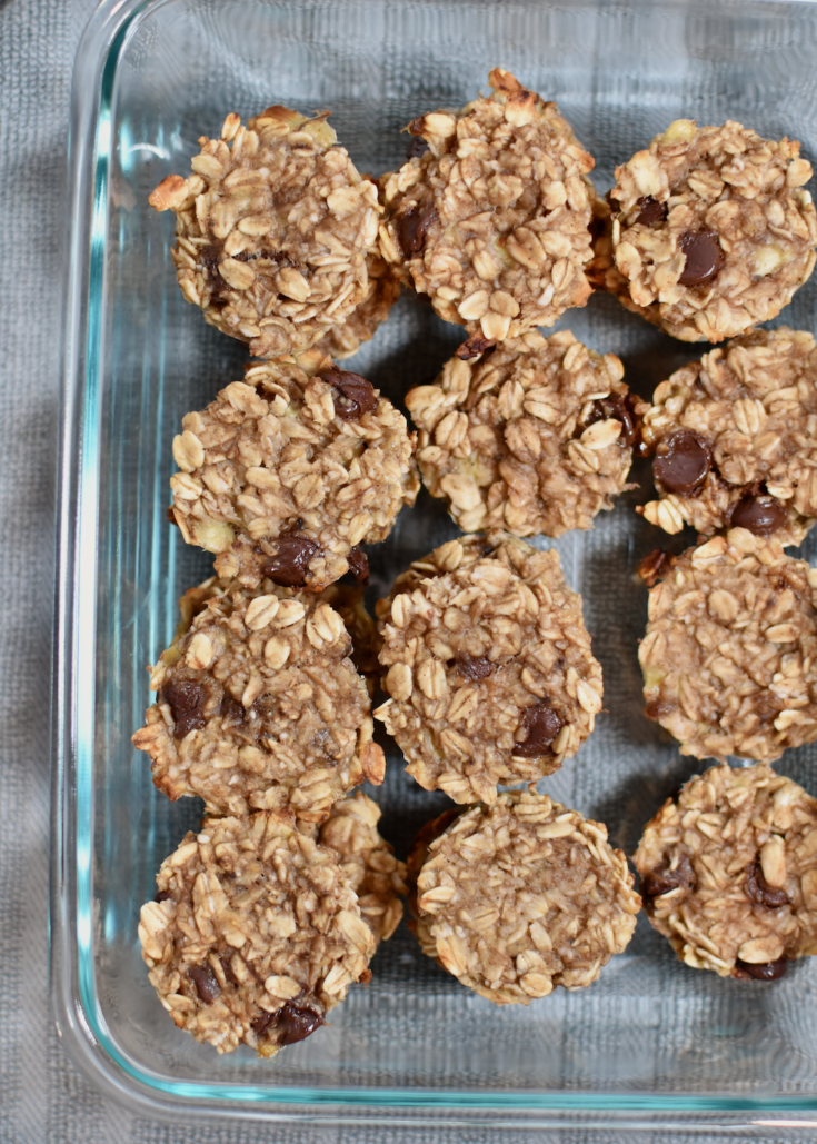 5-Ingredient Healthy Banana Oat Mini Muffins - 3