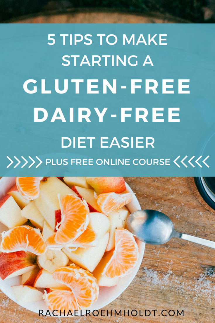 Are you just getting started eating a gluten-free or dairy-free diet? Check out these 5 tips to make the transition easier.