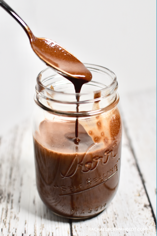 Dairy-free Chocolate Sauce Enjoy with your favorite desserts or coffee drinks