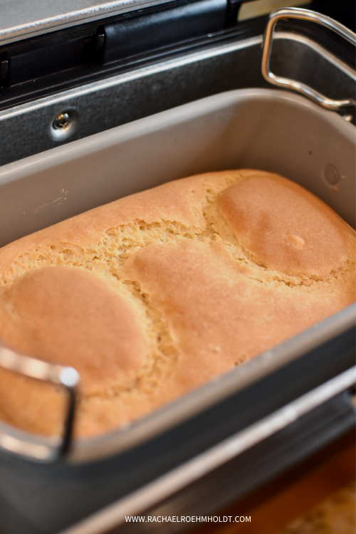 How to make gluten, dairy, and egg-free bread for a bread machine step-by-step. Transfer bread to a wire rack to cool