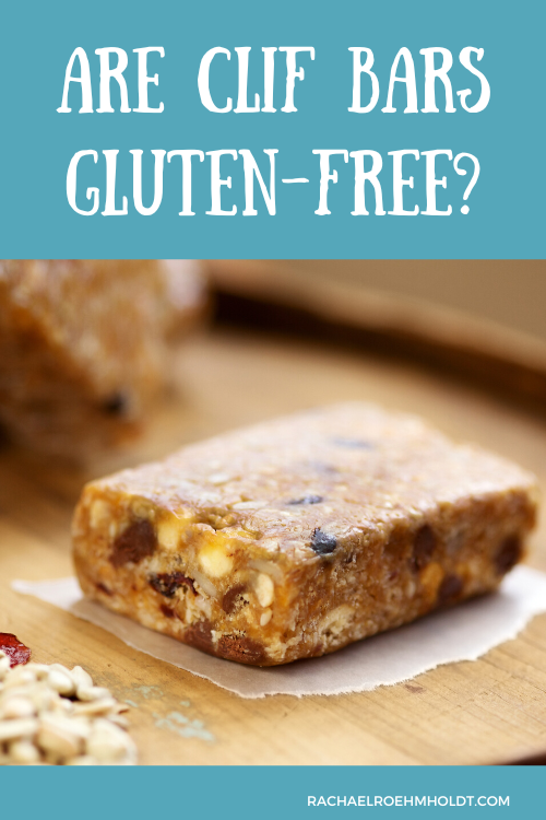 Are Clif Bars Gluten-free?