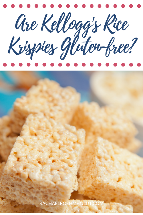 Are Kellogg's Rice Krispies Gluten-free?