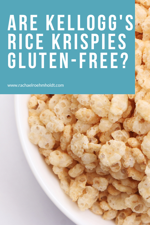 Are Kellogg's Rice Krispies Gluten-free?