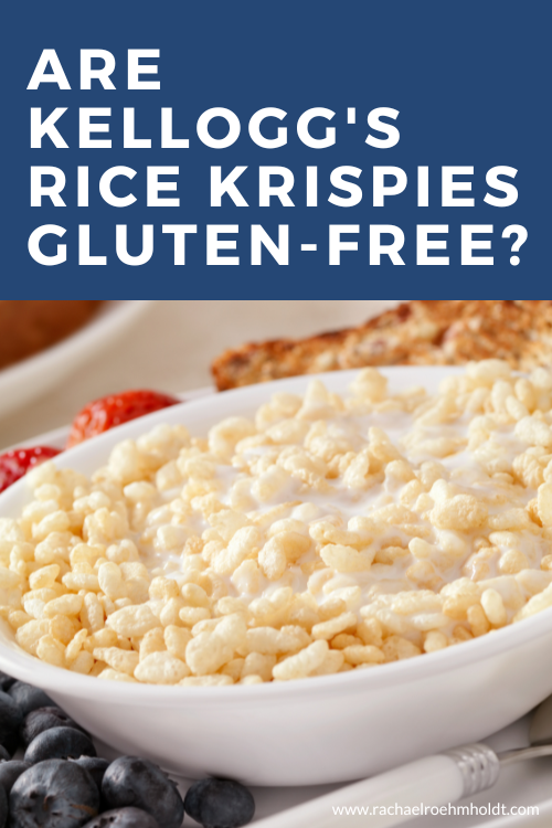 Are Kellogg's Rice Krispies Gluten-free?