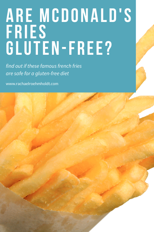 Are McDonald's fries gluten-free?