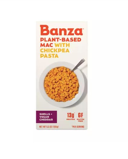 Banza Plant-Based Mac with Chickpea Pasta