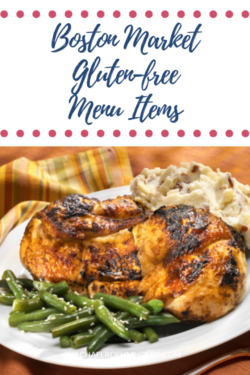 Boston Market Gluten-free Menu Items