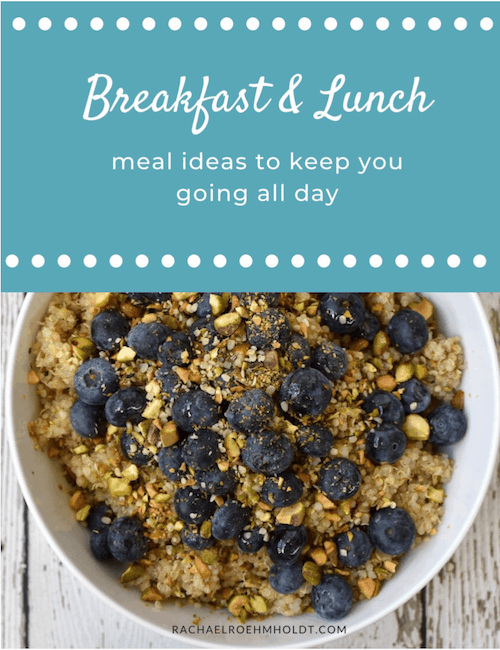 Breakfast & Lunch Ideas