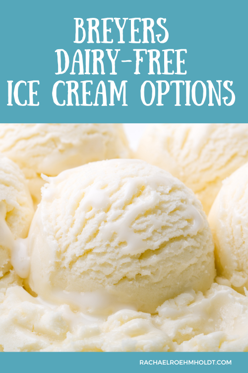 Breyers Dairy-free Ice Cream Options