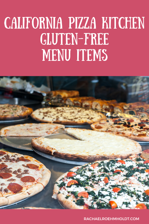 California Pizza Kitchen Gluten-free Menu Items