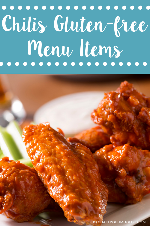 Chilis Gluten-free Menu Items