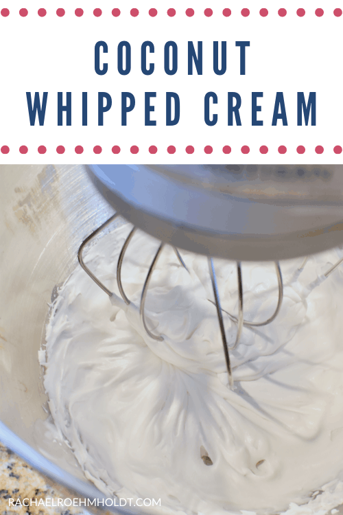 Dairy-free Whipped Cream