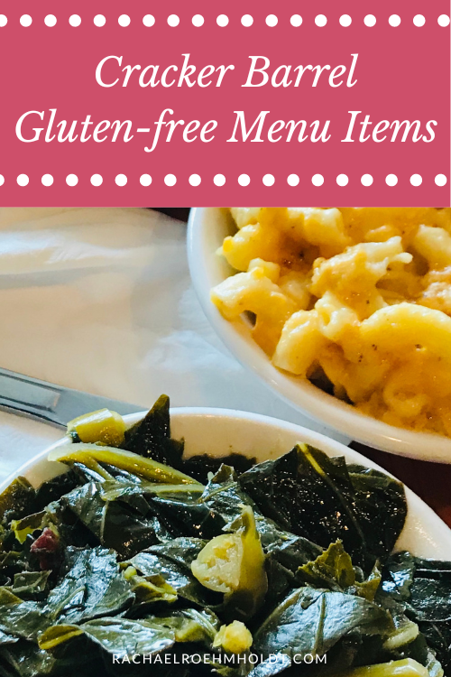 Cracker Barrel Gluten-free Menu Items