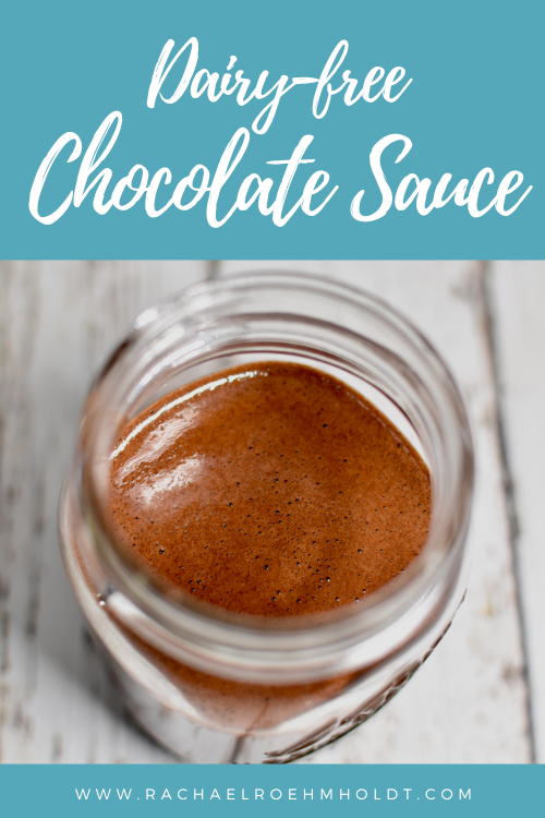 Dairy-free Chocolate Sauce