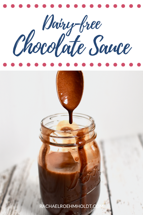 Dairy-free Chocolate Sauce