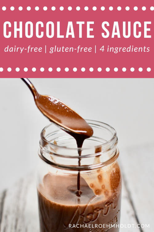 Dairy-free Chocolate Sauce