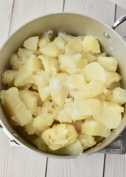 Dairy-free Mashed Potatoes - add vegan butter and dairy-free milk