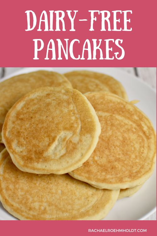 Dairy-free Pancakes (Gluten-free, Egg-free Option)