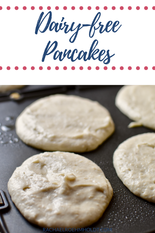 Dairy-free Pancakes (Gluten-free, Egg-free Option)