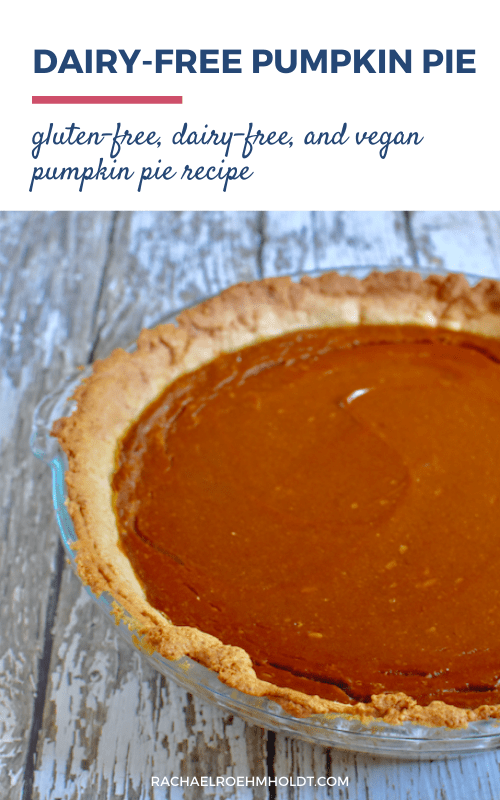 Dairy-free Pumpkin Pie