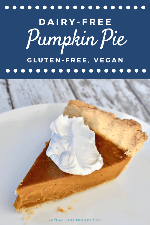 Dairy-free Pumpkin Pie