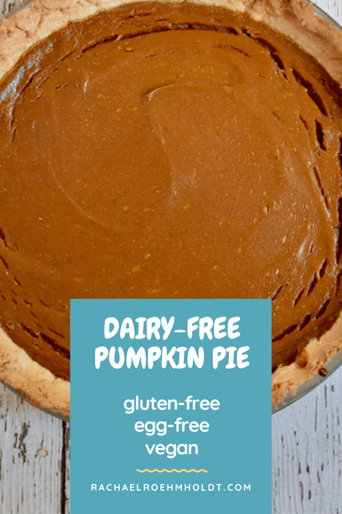 Dairy-free Pumpkin Pie